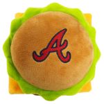 BRV-3353 - Atlanta Braves- Plush Hamburger Toy